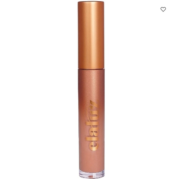 BNIB - REVOLVE x Elaluz oil-infused lip gloss Sparkly Y2K Caramelo Nude color - Picture 1 of 8